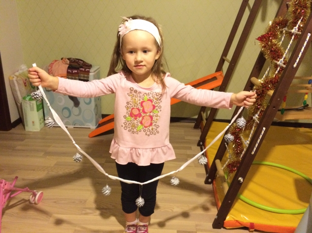 Самодельная гирлянда