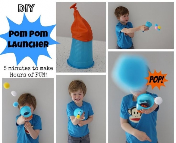 Игры с помпонами Игры с помпонами