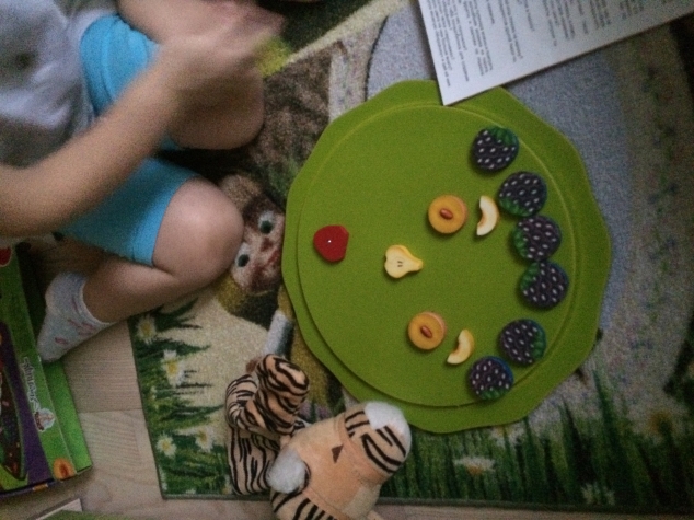 Занимательна игра "Ягодный пирог" Занимательна игра "Ягодный пирог"