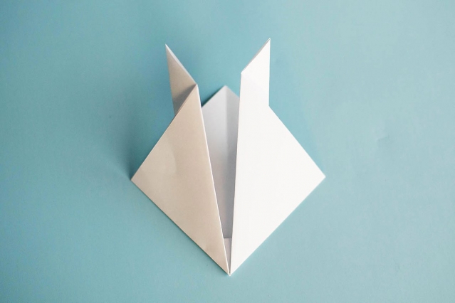 Оригами пасхальный-кролик