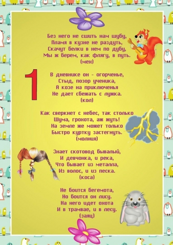 Омонимы в загадках Омонимы в загадках