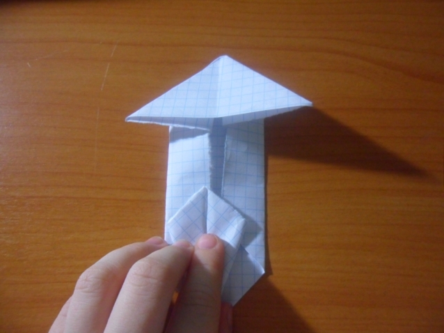 МК оригами машинка