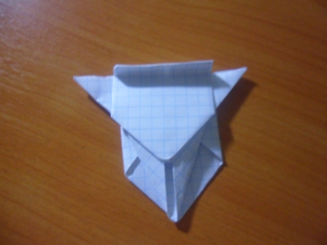 МК оригами машинка