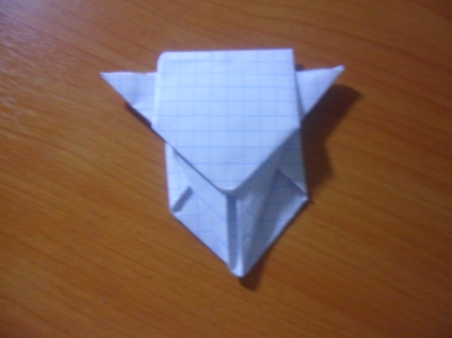 МК оригами машинка