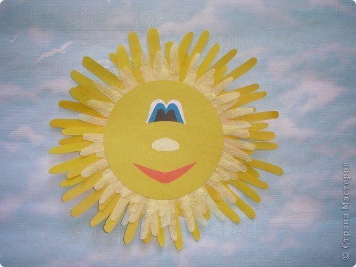 СОЛНЫШКО ИЗ ЛАДОШЕК СОЛНЫШКО ИЗ ЛАДОШЕК