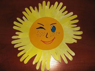 СОЛНЫШКО ИЗ ЛАДОШЕК СОЛНЫШКО ИЗ ЛАДОШЕК