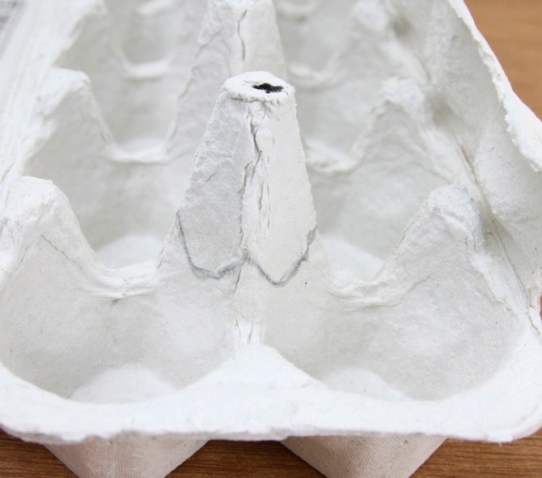 Цветы из яичных лотков Цветы из яичных лотков