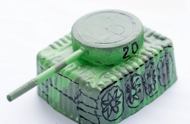 Танк поделка