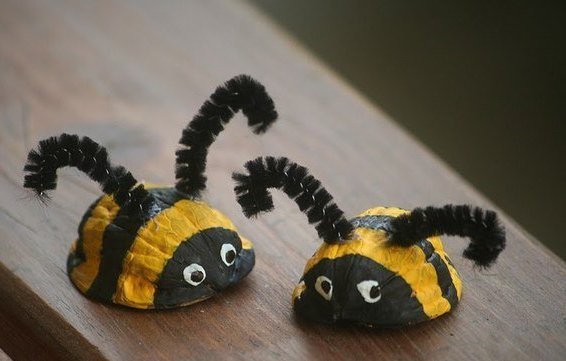 ПОДЕЛКИ ИЗ СКОРЛУПЫ ГРЕЦКОГО ОРЕХА