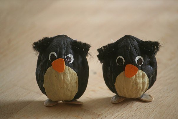 ПОДЕЛКИ ИЗ СКОРЛУПЫ ГРЕЦКОГО ОРЕХА