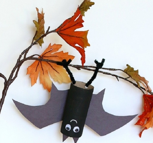 Летучая мышь из бумаги