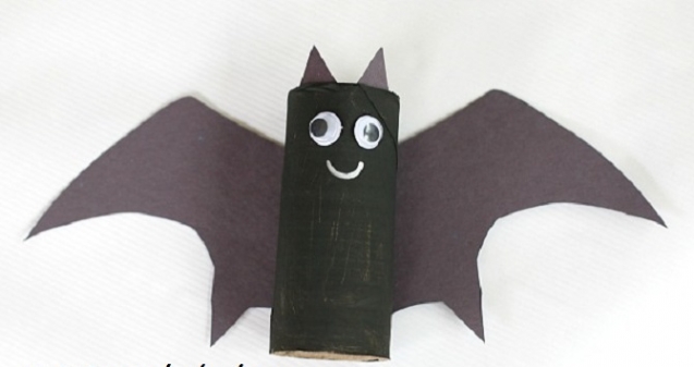 Летучая мышь из бумаги