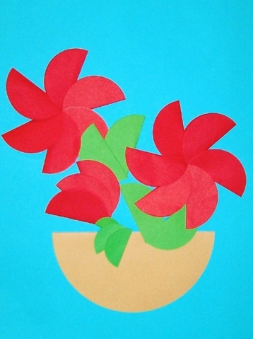 Цветочные аппликации