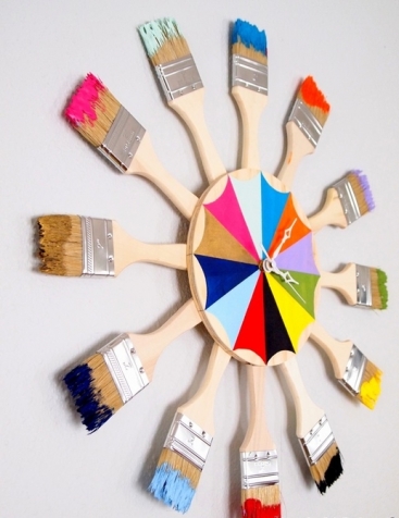 поделки из малярных кистей