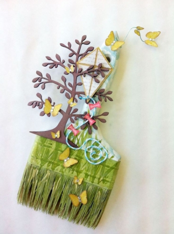 поделки из малярных кистей