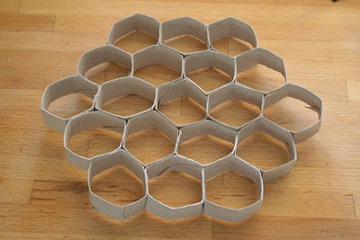 Поделка пчелиные соты Поделка пчелиные соты