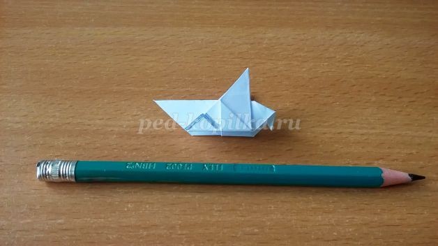 Пасхальная открытка в технике оригами: часть 3