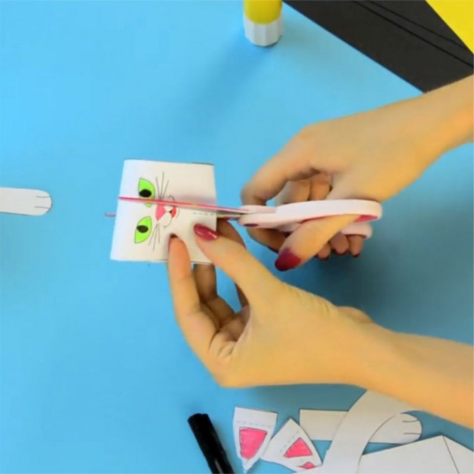 Кошечки из бумаги Кошечки из бумаги