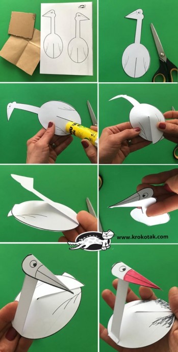 Аисты в гнезде Аисты в гнезде