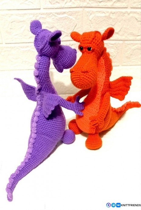 Драконы из пряжи