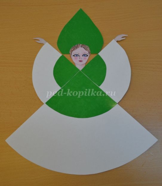 Игрушка из бумаги "Русская красавица": часть 1 Игрушка из бумаги "Русская красавица": часть 1