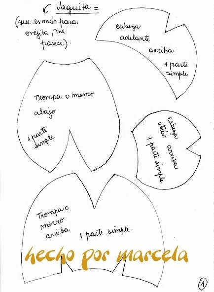 Коровки в стиле тильда Коровки в стиле тильда