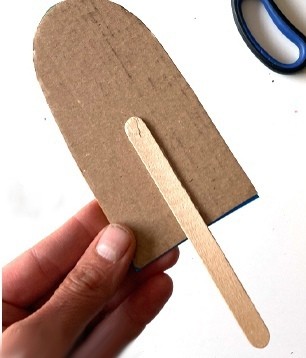 Мороженое из картона Мороженое из картона