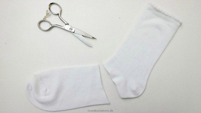 Снеговик из носков Снеговик из носков