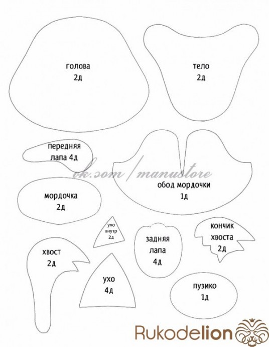 Игрушки в шапочках Игрушки в шапочках