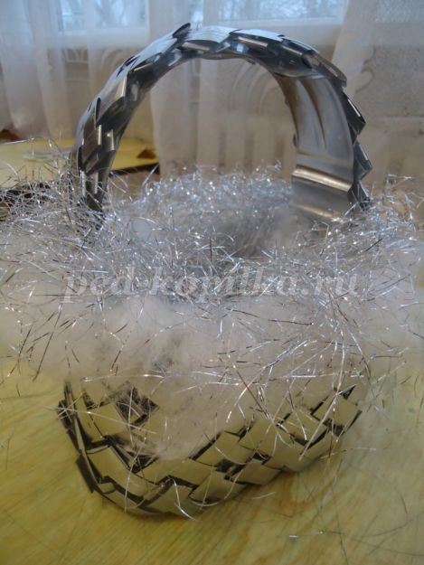 Корзинка с подснежниками детскими руками: часть 3