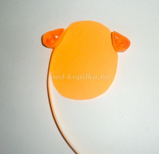 Овечка в технике квиллинг детскими руками: часть 1 Овечка в технике квиллинг детскими руками: часть 1