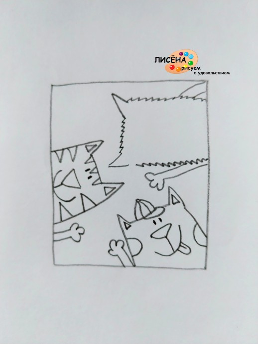 Рисуем кошачьи портреты