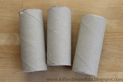 Русалочки из картонных втулок