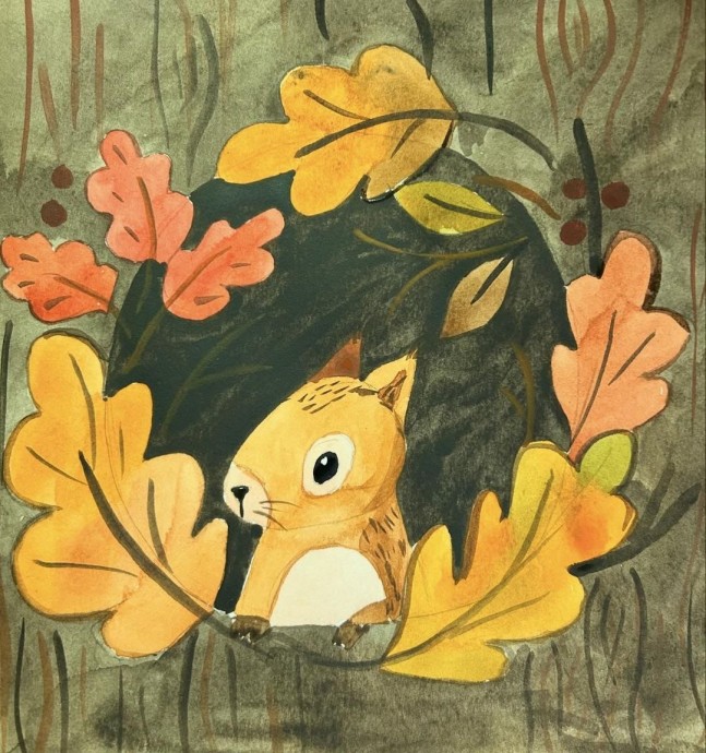 ​Белка в дупле