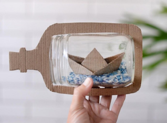 ​Лодочка в бутылке