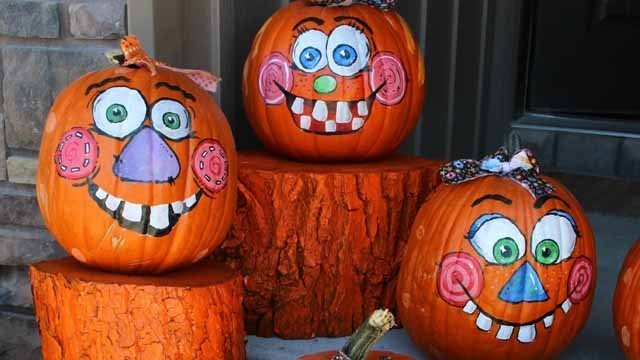 Необычные композиции из тыковок Необычные композиции из тыковок