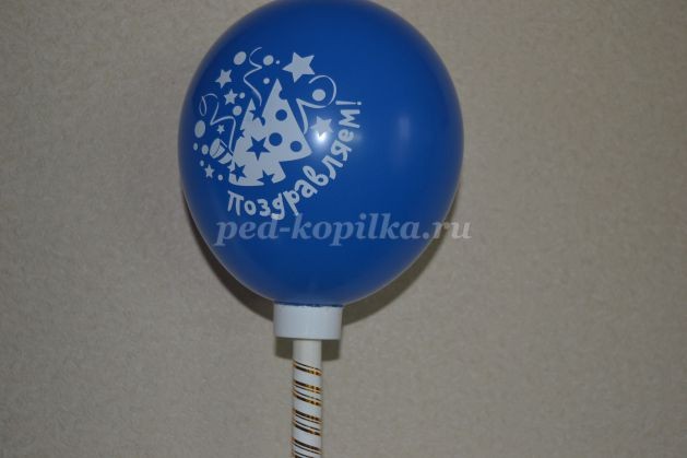 ​Топиарий цветочный на воздушном шарике: часть 3