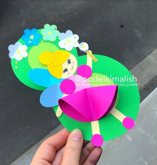 Восьмёрка с цветочной феей Восьмёрка с цветочной феей