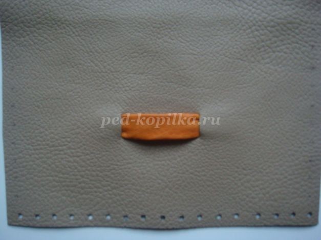 Органайзер из искусственной кожи для детских поделок Органайзер из искусственной кожи для детских поделок