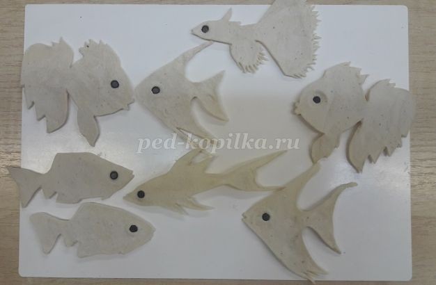 Аквариум из соленого теста Аквариум из соленого теста