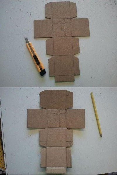 Картонная копилка: мастер-класс Картонная копилка: мастер-класс