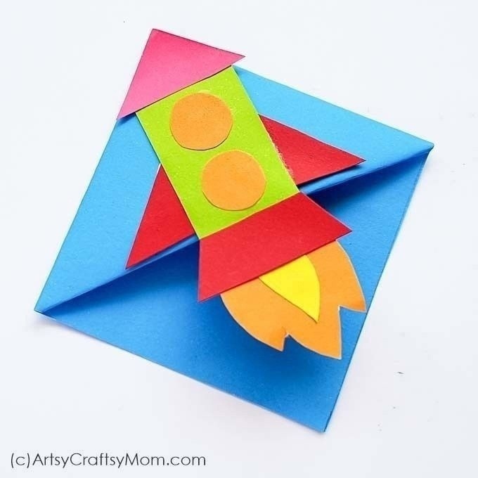 Космические уголки-закладки Космические уголки-закладки