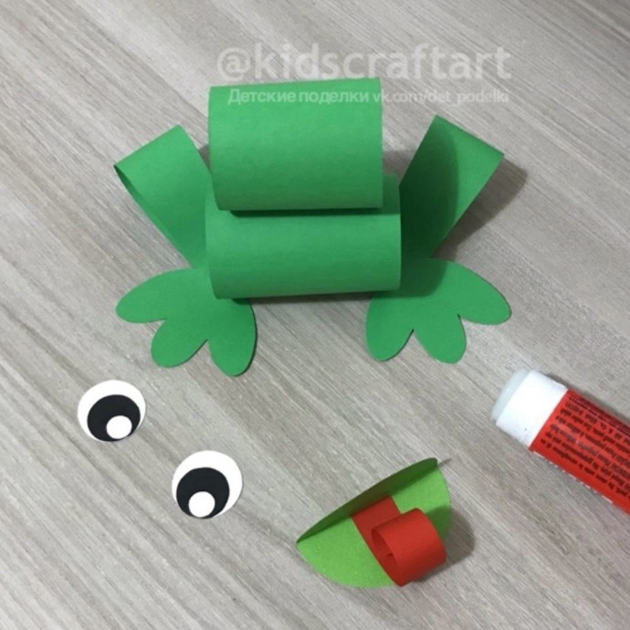 Объёмная лягушка Объёмная лягушка