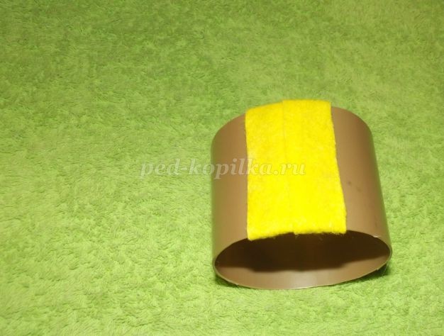 ​Шкатулка "Подсолнух" детскими руками: мастер-класс, часть 1