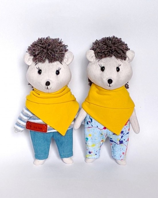 Шьём ёжиков