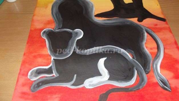 ​Африканская живопись тингатинга: мастер-класс, часть 2