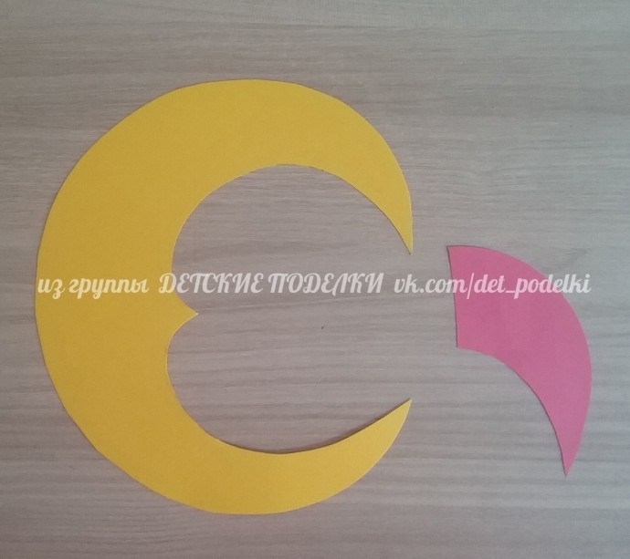 Аппликация из картона и ватных дисков "Сладких снов" Аппликация из картона и ватных дисков "Сладких снов"