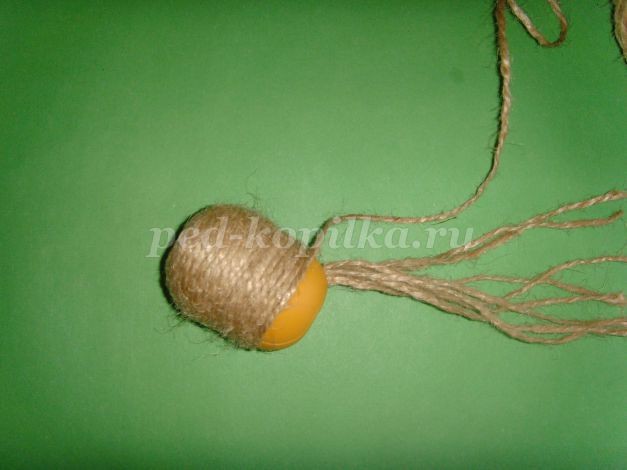 ​Лошадка из шпагата: часть 1