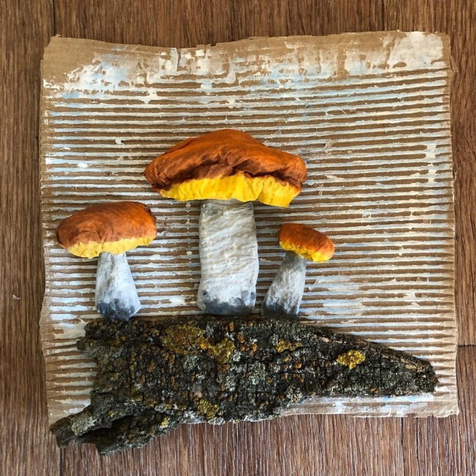 Объёмные грибы