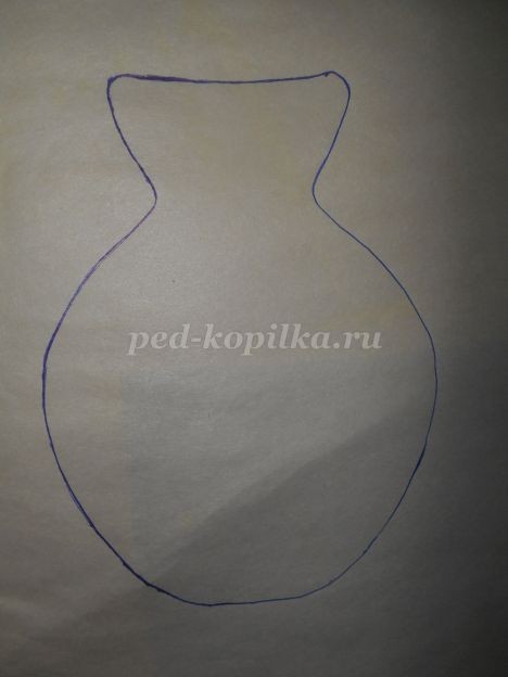 Пластилинография на цветном картоне